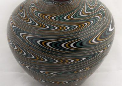 learn glass art and blowing - glass vase